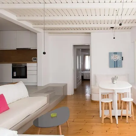 Mykonian At Kalo Livadi Beach With Amazing View Apartment